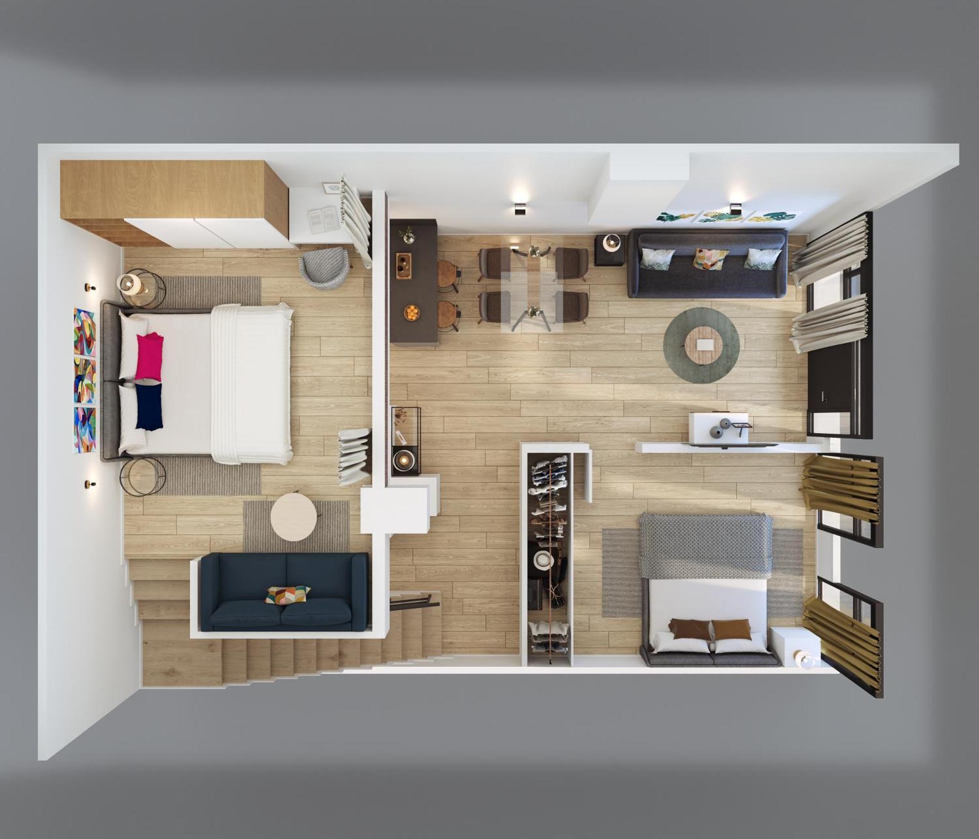 Duplex Moderno Y Acogedor Junto A Atocha Apartman Madrid Kültér fotó